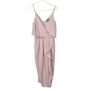 ASOS‎ Pink Chiffon Dress Size 0